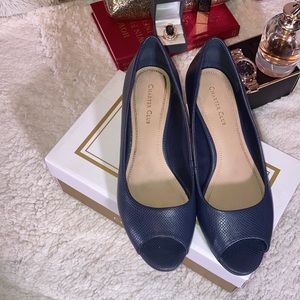 Charter Club Peep Toe Wedge Pumps